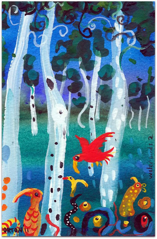 Water Birds 2 - Helen Norton Art
