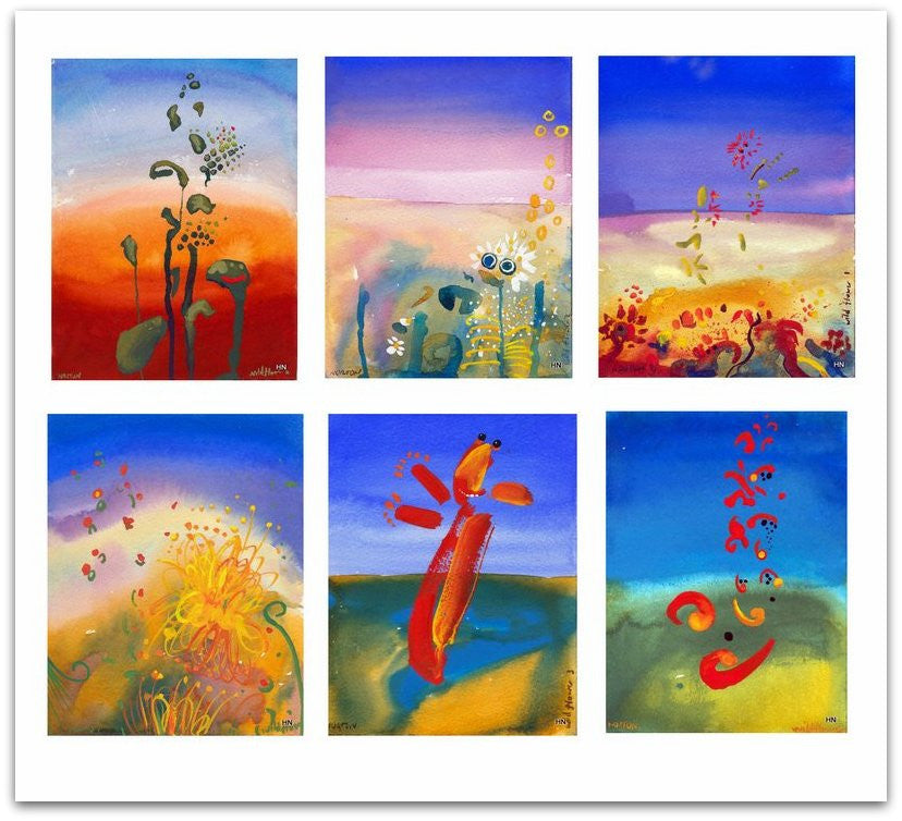 Wildflowers - Helen Norton Art