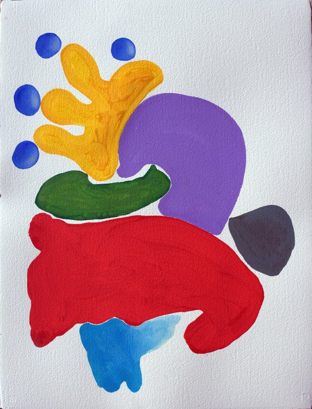 Yellow Handy - Helen Norton Art