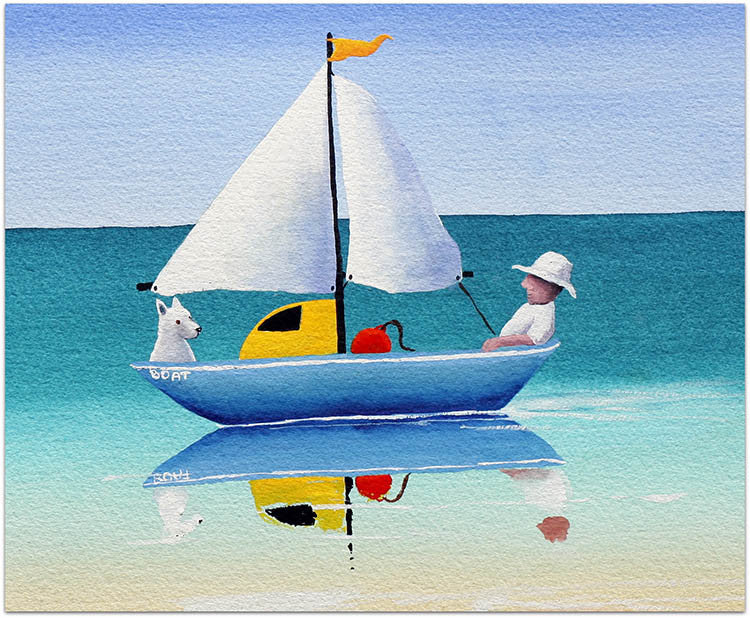 Boat - Helen Norton Art