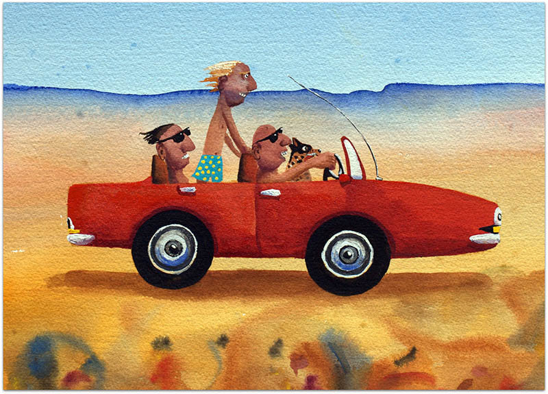 Hoon Car - Helen Norton Art