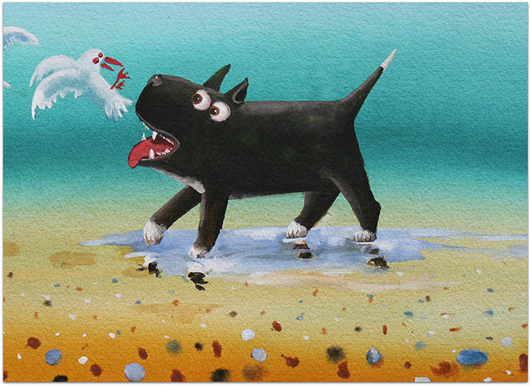 Bird Dog - Helen Norton Art