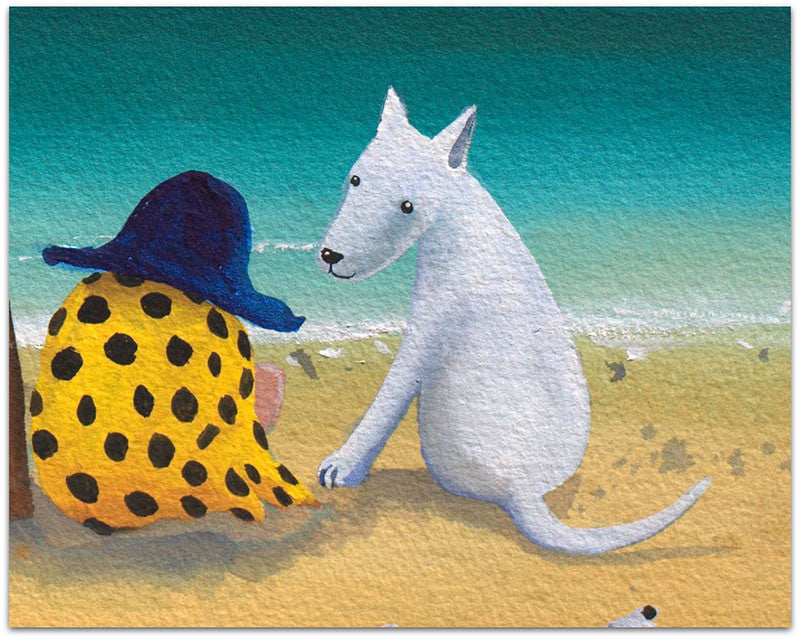 Spotty Towel - Helen Norton Art