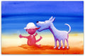 Baby at Beach - Helen Norton Art