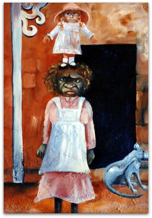 Girl on Her Head
