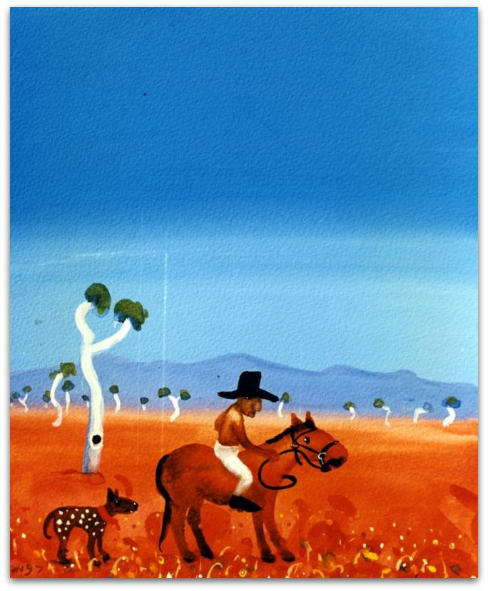 Bareback - Helen Norton Art