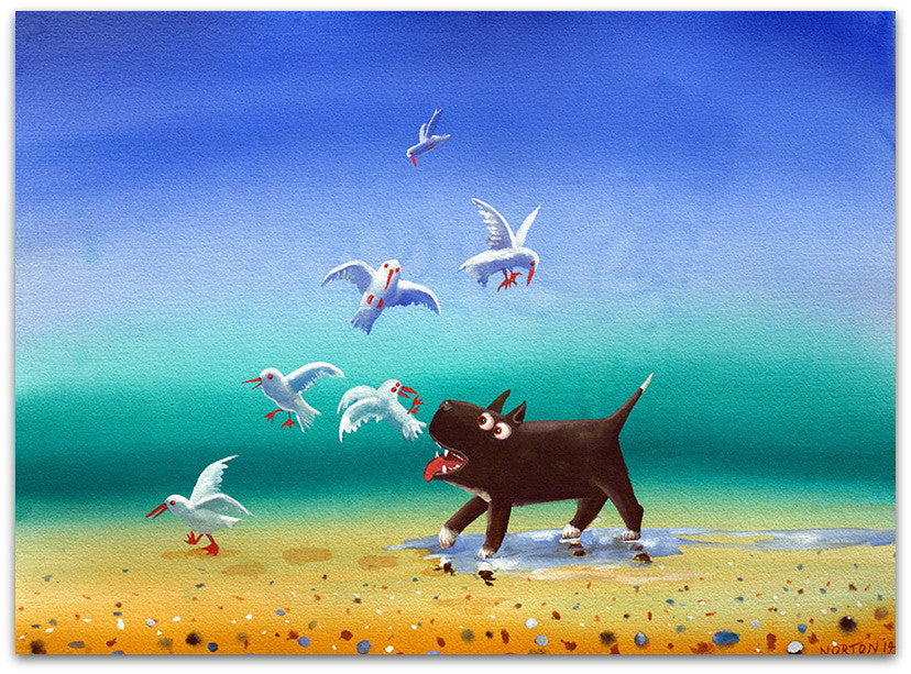 Bird Dog - Helen Norton Art
