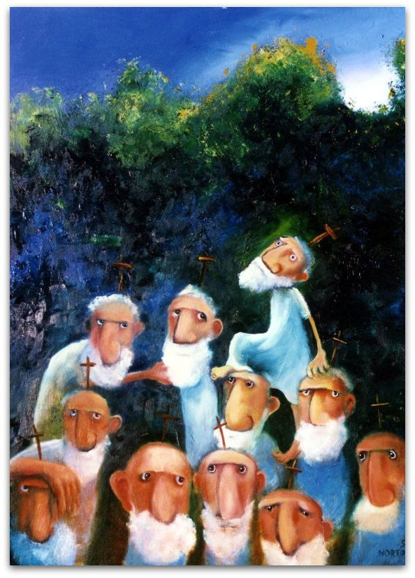 Cross Men - Helen Norton Art