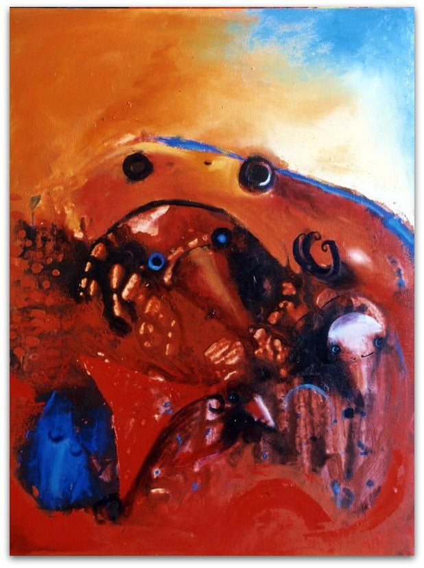 Crying Birds 2 - Helen Norton Art