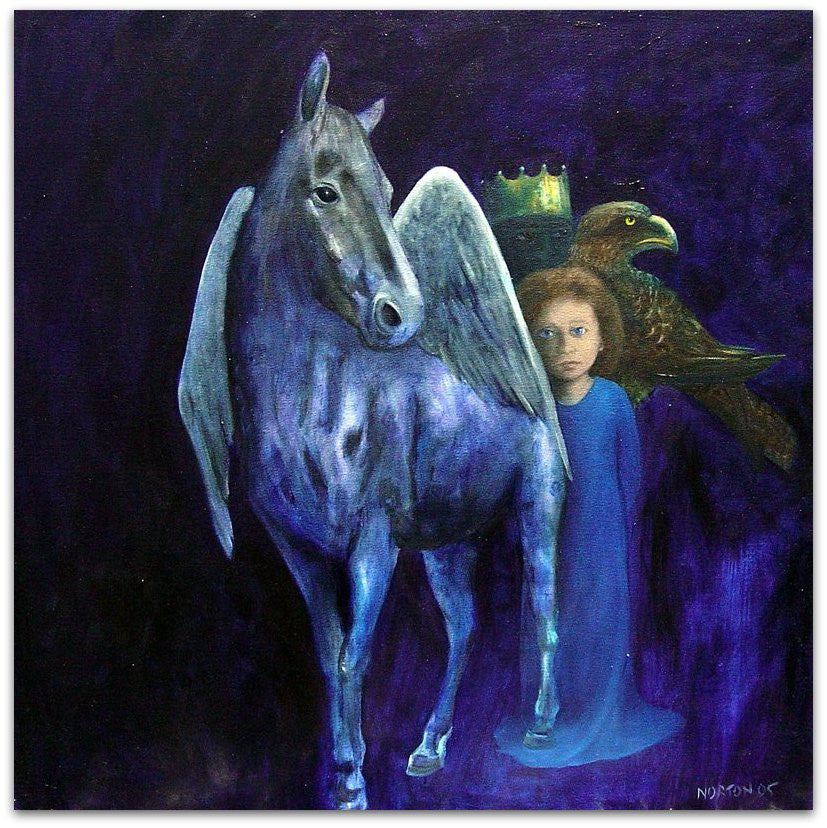 Dark Horse - Helen Norton Art