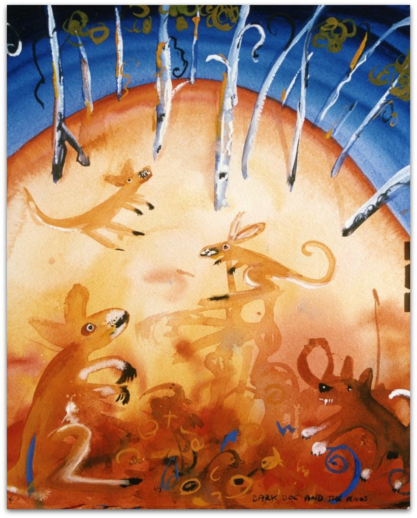 Dark Dog and the Roos