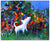 Dog In Garden