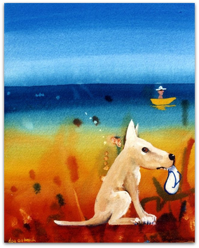 Dog on Beach