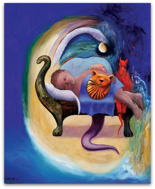 The Night is a Beast - Helen Norton Art