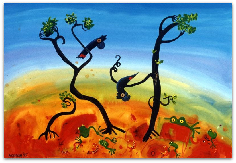 Fire and Rain Cockatoos