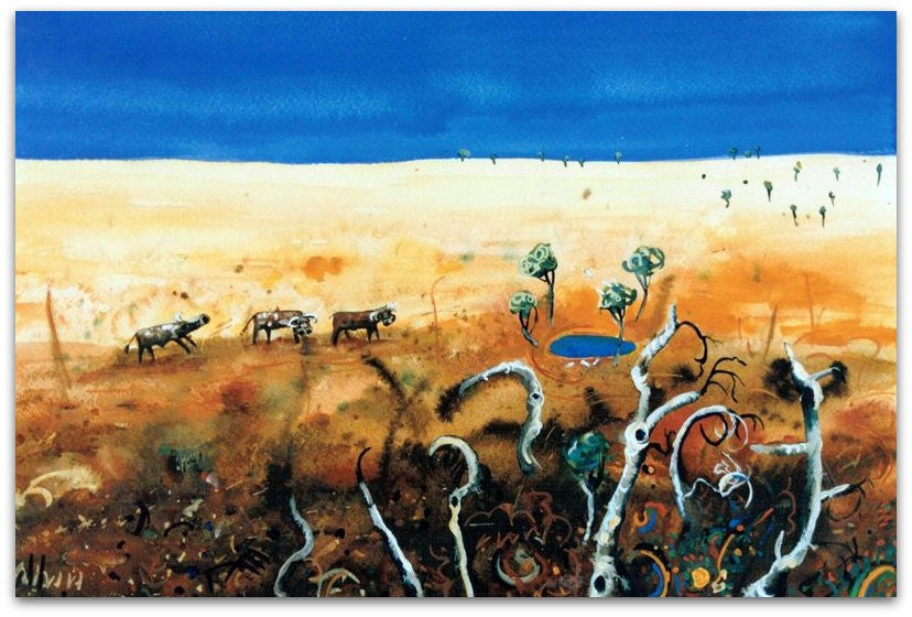 Graffiti in a Landscape