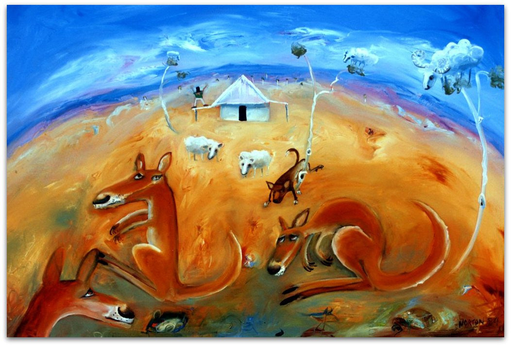 Grazing Rights - Helen Norton Art