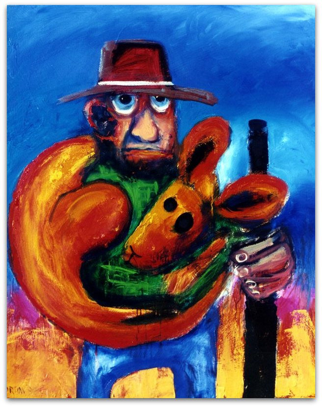 Roo Shooter - Helen Norton Art