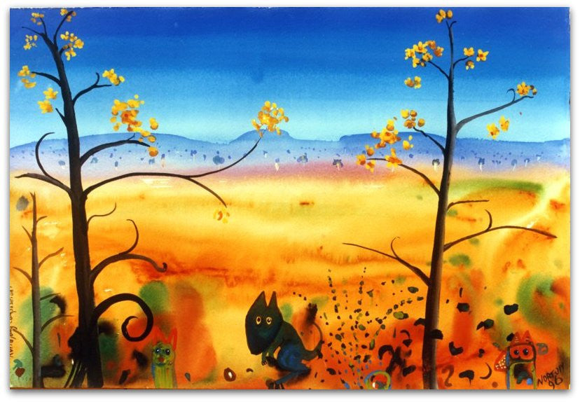 Kurrajong Composition - Helen Norton Art