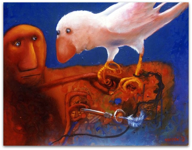 Making a Bird 2 (Nose Bird)