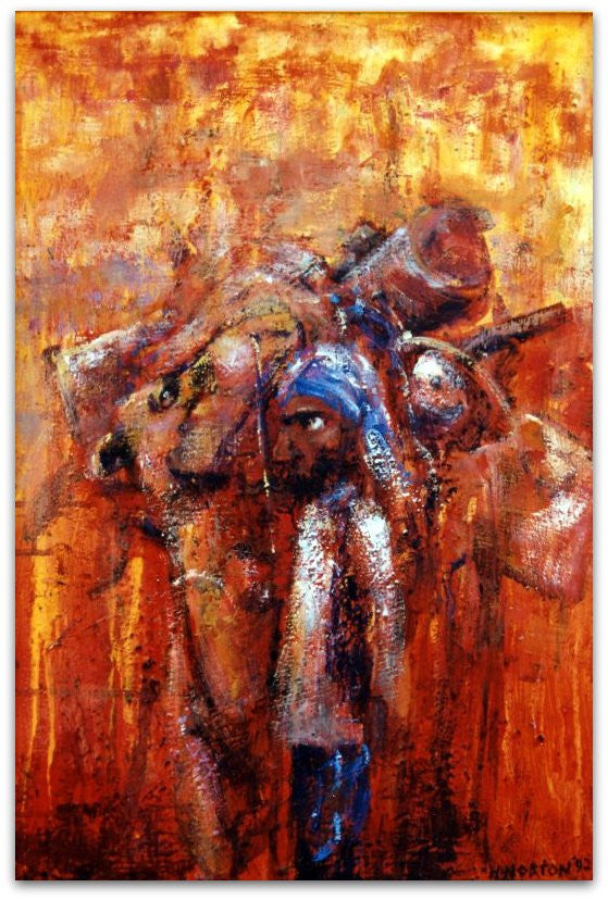 Camel Man - Helen Norton Art