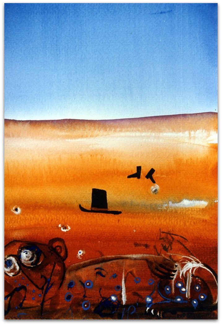 Man Becomes Animal - Helen Norton Art