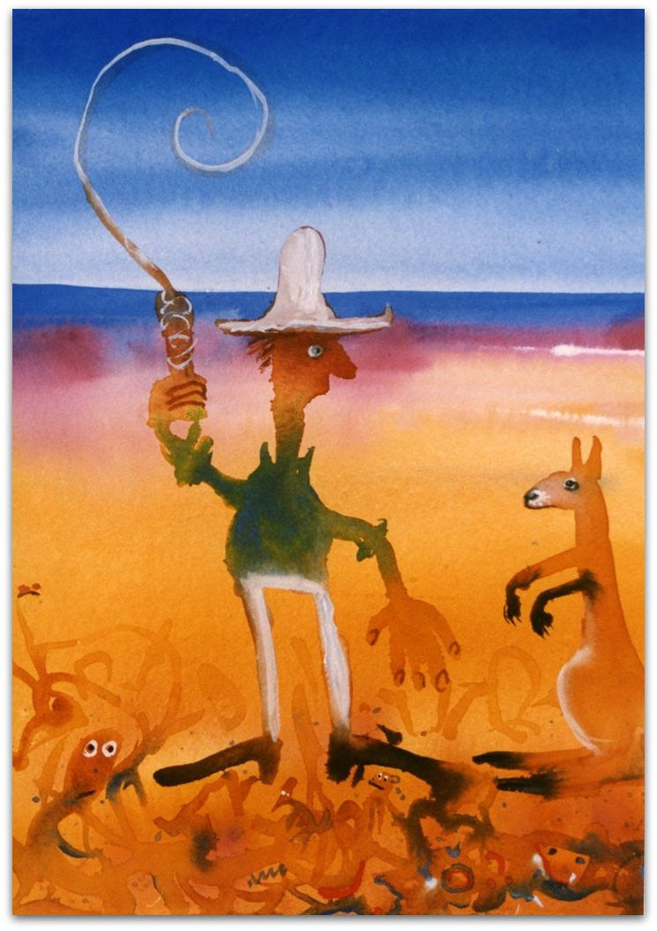 Man Fighting Australia