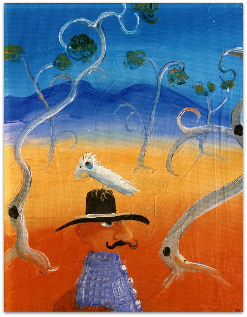 Man Near Curly Trees