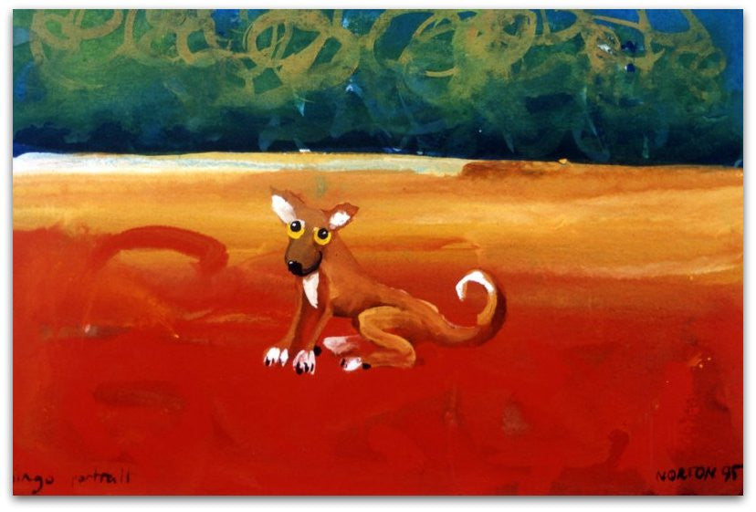 Miniature - Dingo Portrait