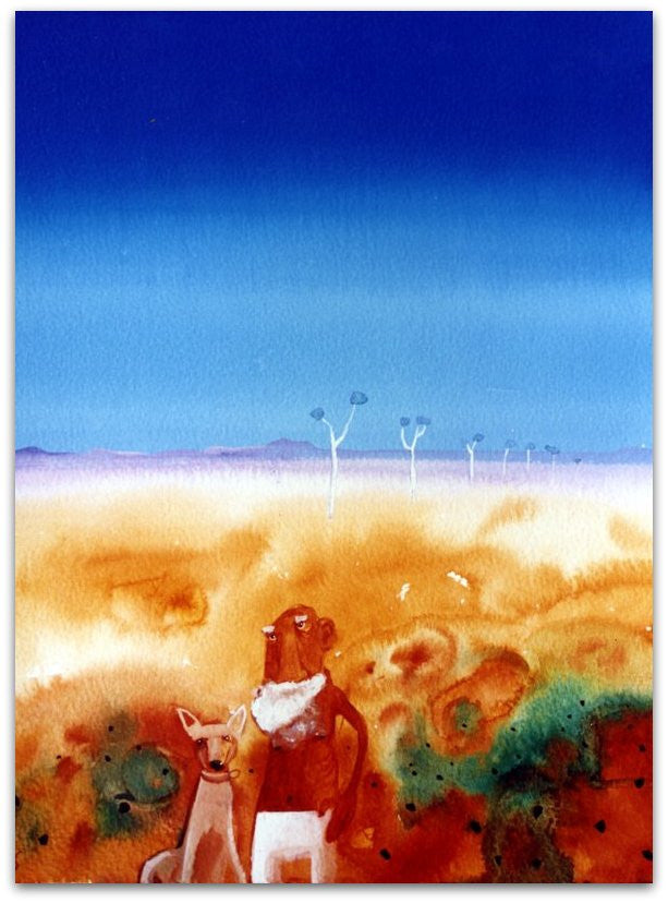 Old Fool - Helen Norton Art