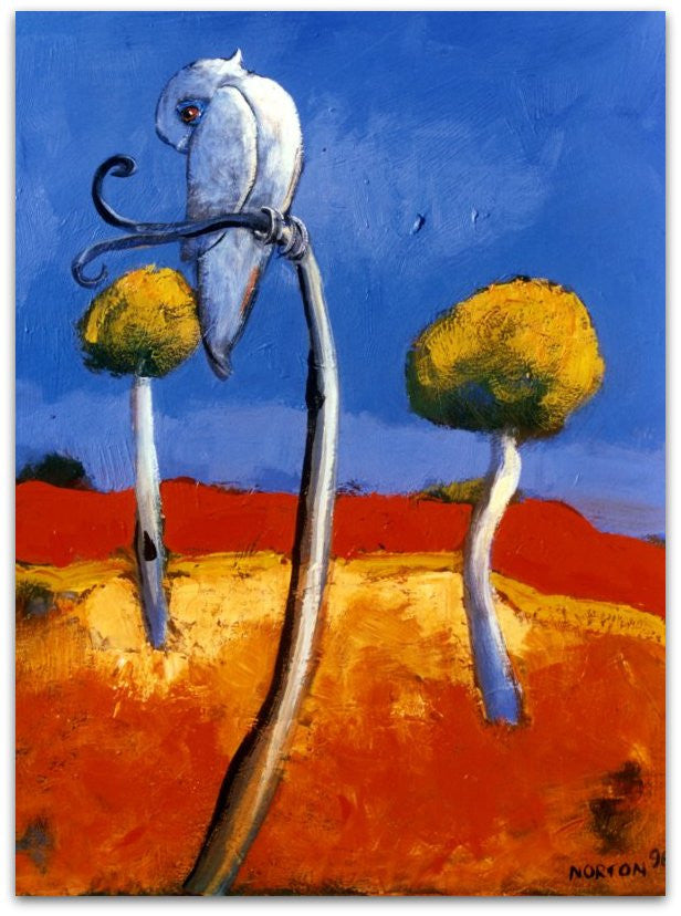 Perch - Helen Norton Art