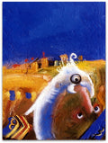 Pilot - Cockatoo on Nose - Helen Norton Art