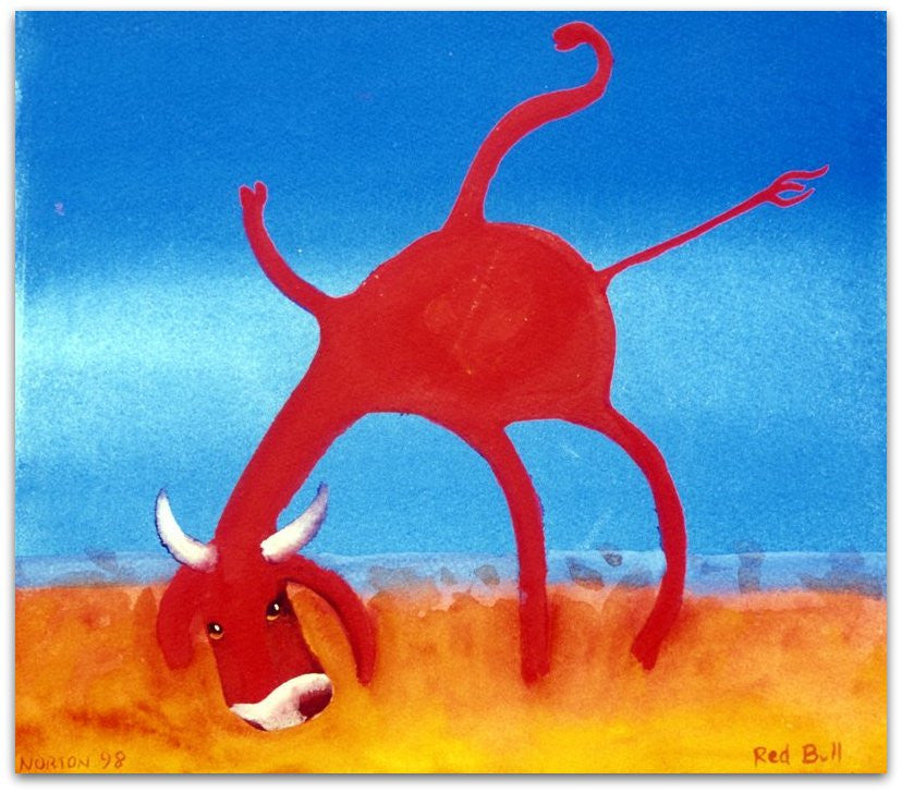 Red Bull - Helen Norton Art