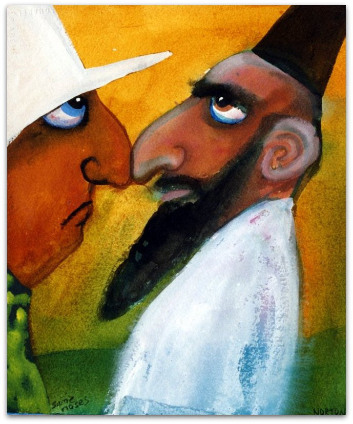 Same Noses - Helen Norton Art