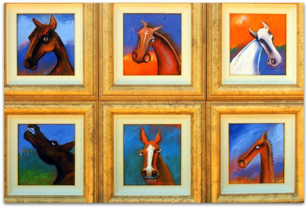 The Stables (6 pieces) - Helen Norton Art
