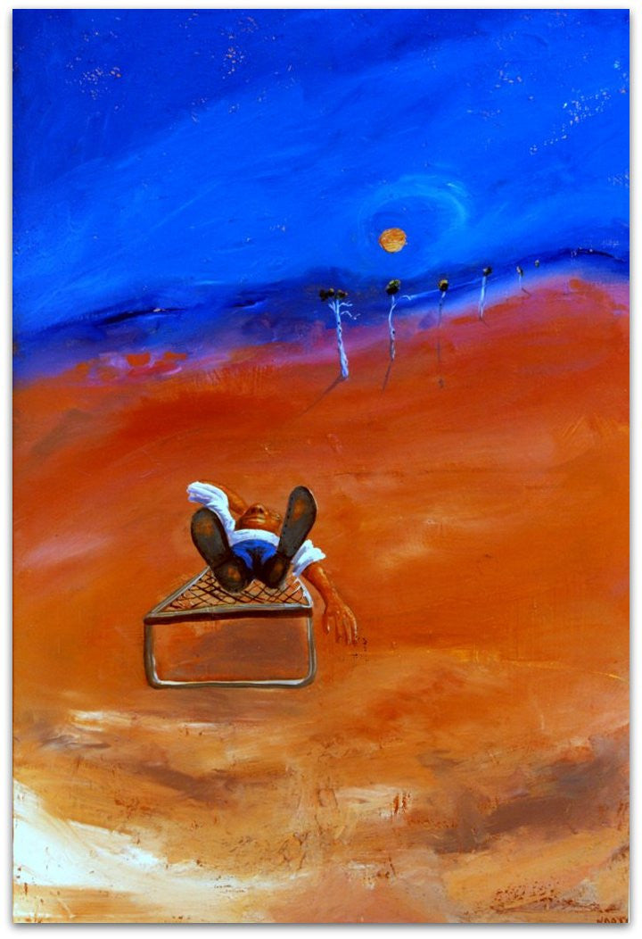 Sleeping Man (Wire Bed)