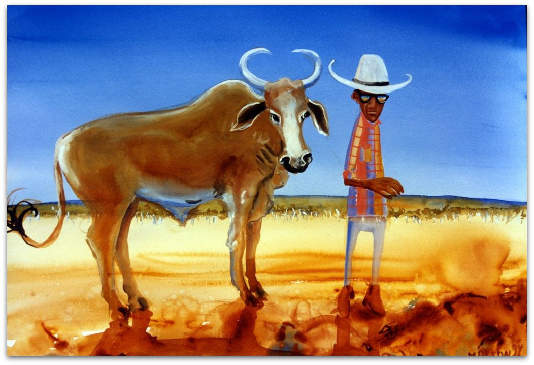 Special Day for Roebuck Man - Helen Norton Art