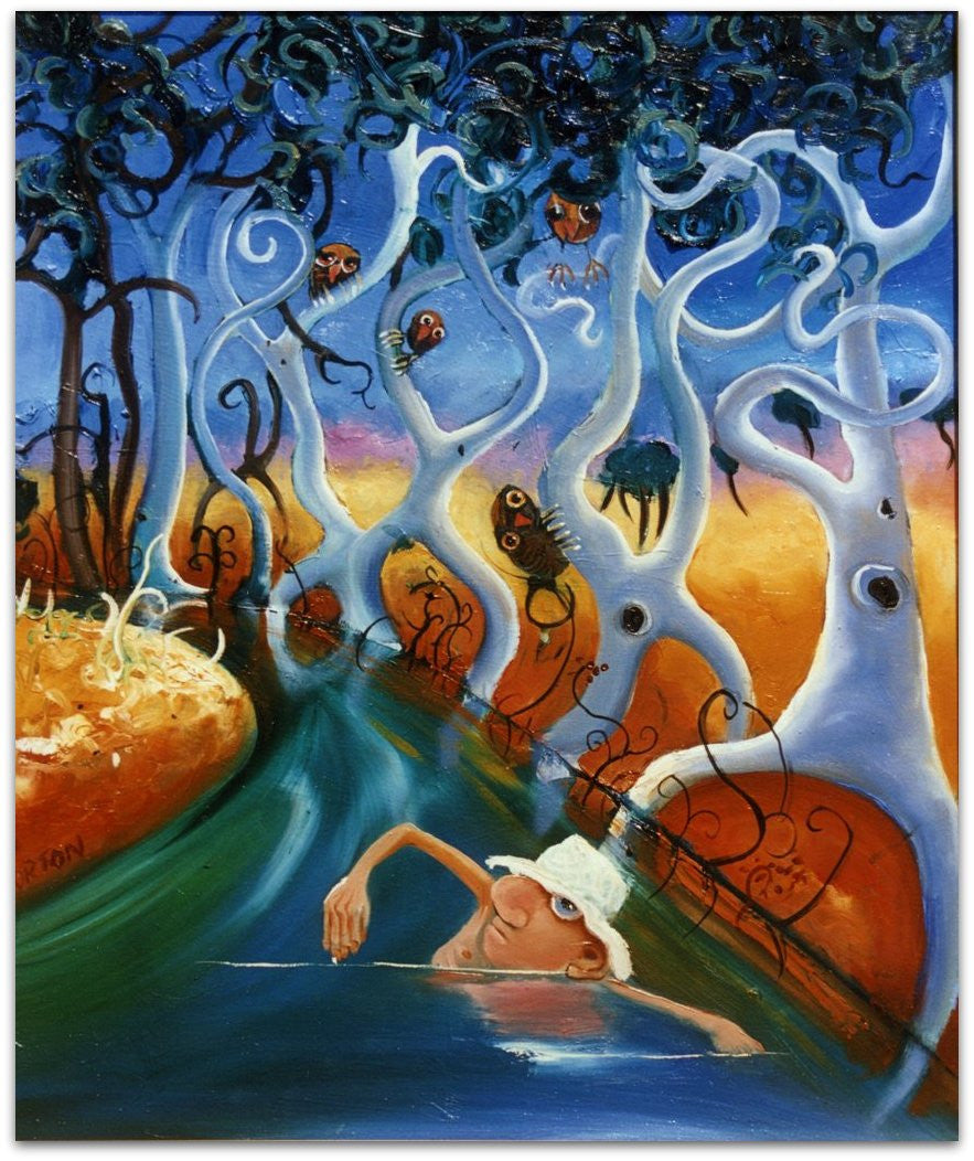 Swimming at Boobook