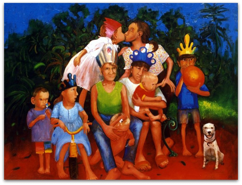 The First Birthday - Helen Norton Art