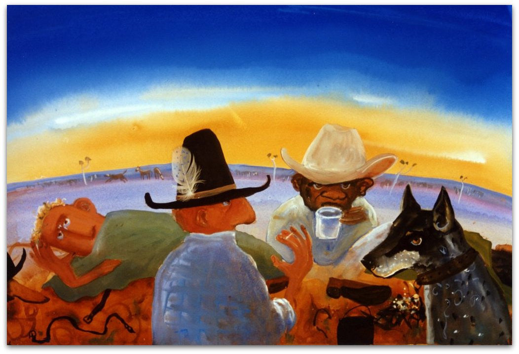 The Morning Camp - Helen Norton Art