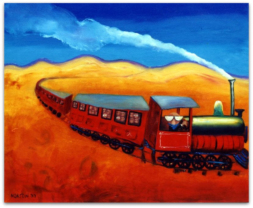 Train of Puff Balls