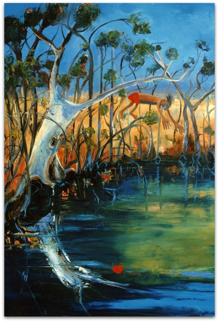 Tree Leaper - Helen Norton Art
