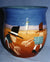 1993 Troubled Fellows - Glazed Clay Vase