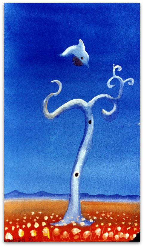 Miniature - Upside Down Cocky