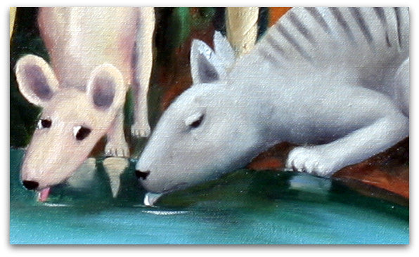 Enkido's Waterhole - Helen Norton Art